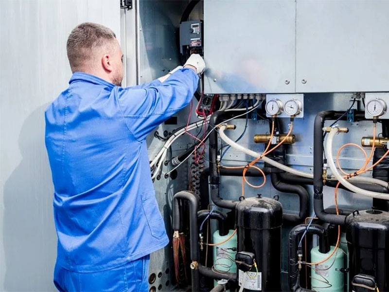 Commercial refrigeration for supermarkets